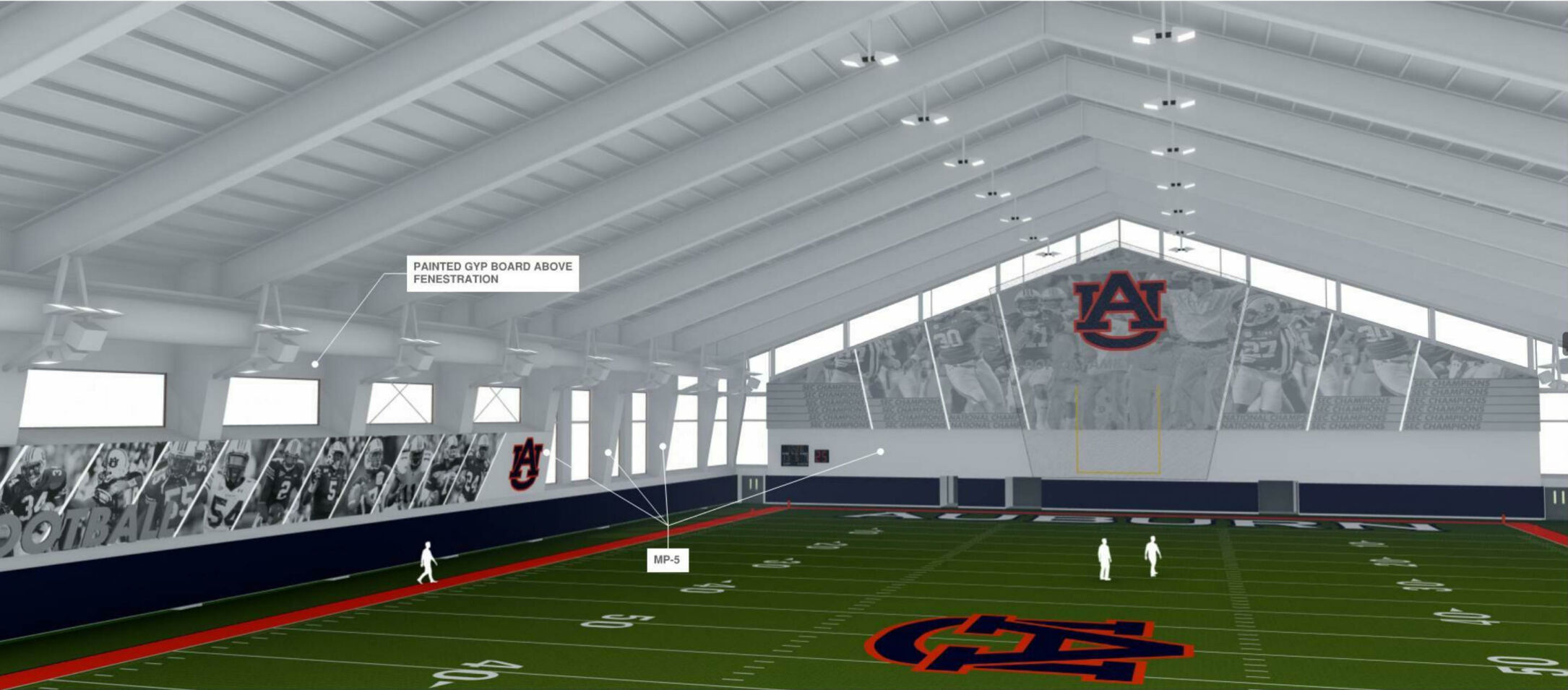 Auburn Football Performance Facility renderings
